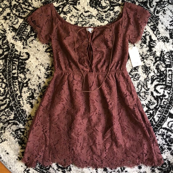Tobi | Dresses | Tobi Lace Up Lace Dress | Poshmark Tobi | Dresses | Tobi Lace Up Lace Dress | Poshmark